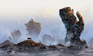 Hintergrundbilder Steampunk Fantasy