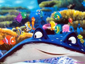Bilder Große Haie – Kleine Fische Animationsfilm