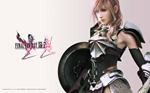 Bakgrundsbilder på skrivbordet Final Fantasy Final Fantasy XIII Datorspel