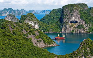 Bakgrunnsbilder Vietnam Havet Natur