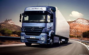 Bilder Lastkraftwagen Mercedes-Benz Autos