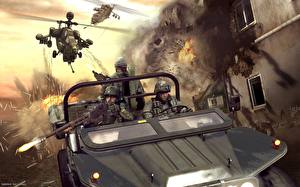 Bakgrunnsbilder Battlefield Battlefield: Bad Company