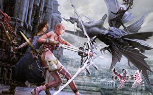 Papel de Parede Desktop Final Fantasy Final Fantasy XIII Jogos