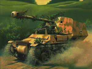 Images Painting Art SPG Army