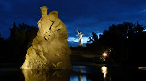 Hintergrundbilder Skulpturen Wolgograd  Städte