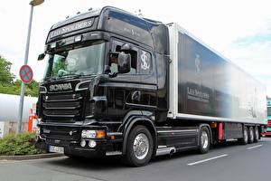 Wallpaper Trucks Scania auto