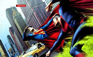Tapety na pulpit Superbohaterów Superman bohater Fantasy