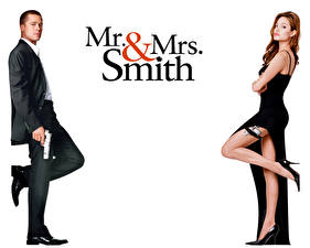 Desktop hintergrundbilder Mr. &amp; Mrs. Smith (2005) Film
