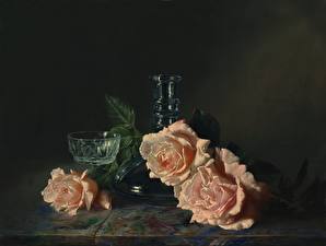 Hintergrundbilder Gemälde Alexei Antonov - Maler