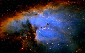 Bakgrundsbilder på skrivbordet Nebulosa Stjärnan