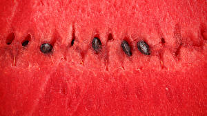 Fotos Obst Wassermelonen Hautnah Lebensmittel