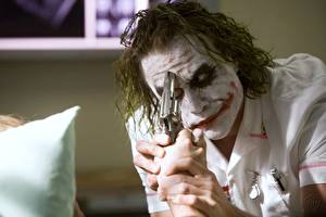 Bureaubladachtergronden The Dark Knight Joker held film
