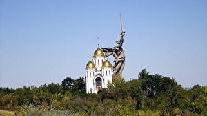 Fonds d'écran Sculptures Volgograd  Villes