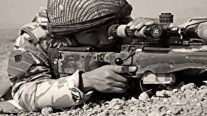 Fonds d'écran Soldat Fusil de précision Sniper