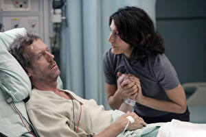 Tapety na pulpit Dr House Hugh Laurie Filmy