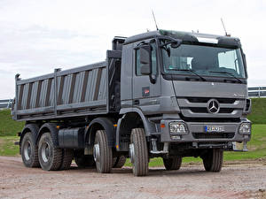 Hintergrundbilder Lastkraftwagen Mercedes-Benz Autos