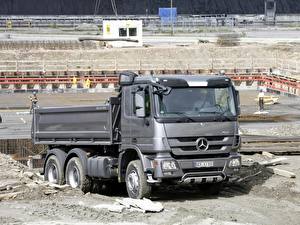 Bakgrunnsbilder Lastebiler Mercedes-Benz Biler