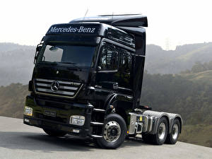 Bilder Lastkraftwagen Mercedes-Benz auto