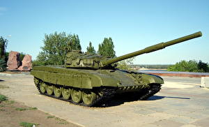 Fondos de escritorio Carro de combate T-72 militar