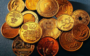 桌面壁纸，，貨幣，硬币，