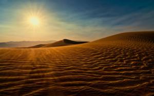 Bureaubladachtergronden Woestijn