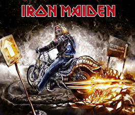 Bakgrundsbilder på skrivbordet Iron Maiden