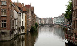 Sfondi desktop Belgio Bruges Città