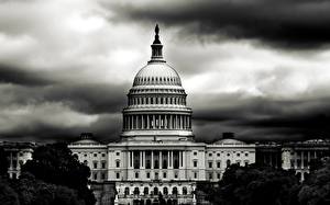 Hintergrundbilder Vereinigte Staaten Washington, D.C. Capitol Building Städte