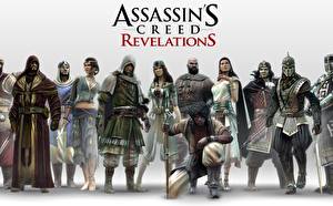 Bakgrundsbilder på skrivbordet Assassin's Creed Assassin's Creed: Revelations spel