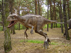 Tapety na pulpit Starożytne zwierzęta Dinozaur Eotyrannus model
