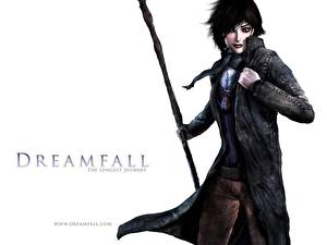 桌面壁纸，，Dreamfall: The Longest Journey，