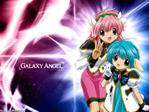 Bakgrundsbilder på skrivbordet Galaxy Angel Anime