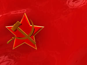 Wallpaper Hammer and sickle
