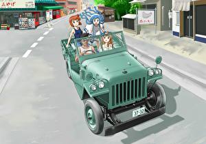 Desktop hintergrundbilder Shinryaku! Ika Musume Anime