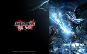 Bureaubladachtergronden Final Fantasy Final Fantasy Type-0 Computerspellen