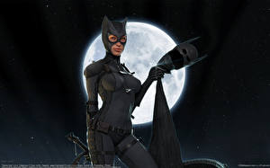 Papel de Parede Desktop Heróis de quadrinhos Catwoman Herói