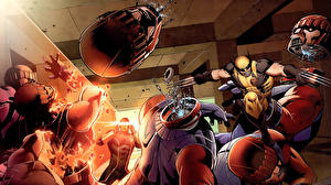 Sfondi desktop Supereroi Wolverine supereroe Fantasy