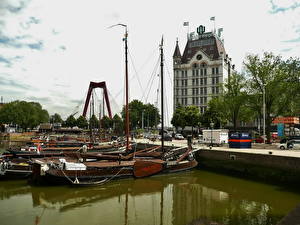 Bakgrunnsbilder Nederland Rotterdam en by