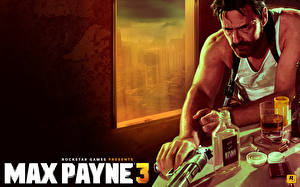 Bureaubladachtergronden Max Payne Max Payne 3 computerspel