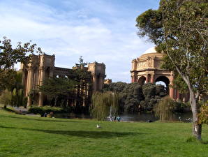 Pictures USA San Francisco California Palace of Fine Arts Cities