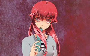 Bakgrunnsbilder Future Diary Anime Unge_kvinner