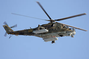 Bakgrunnsbilder Helikoptre MI-24