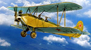 Fotos Flugzeuge Gezeichnet Antik Luftfahrt