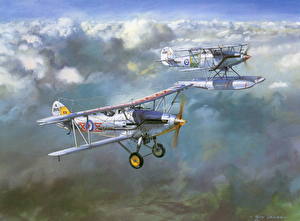Images Airplane Painting Art Antique Aviation