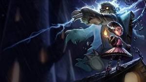 Tapety na pulpit League of Legends Gry_wideo Fantasy Dzieci