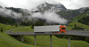 Bakgrundsbilder på skrivbordet Lastbilar Scania