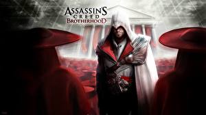 Bureaubladachtergronden Assassin's Creed Assassin's Creed: Brotherhood Computerspellen