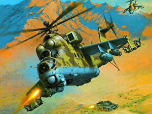 Картинки Вертолеты