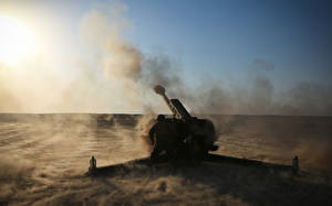 Фото Пушки Выстрел Гаубица Д-30а Армия