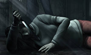 Bakgrundsbilder på skrivbordet Silent Hill Datorspel Unga_kvinnor